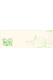 みのはんオリジナル箸置紙マット 四季の花シリーズ（上質紙）アジサイ（5月～6月）【100枚入】