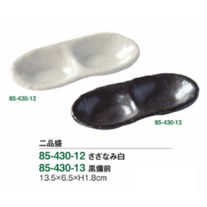 二品盛 黒備前