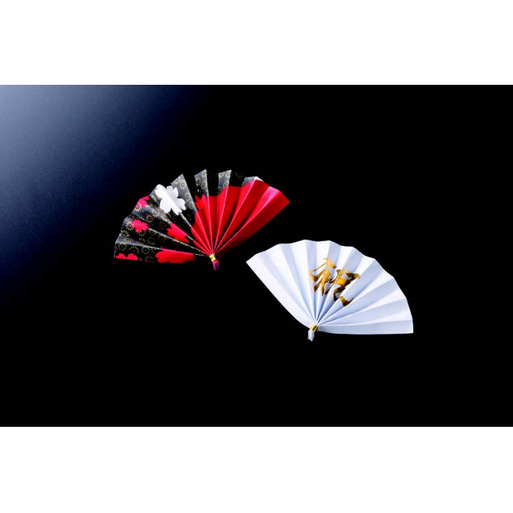 飾り扇子【50個入】 祝金