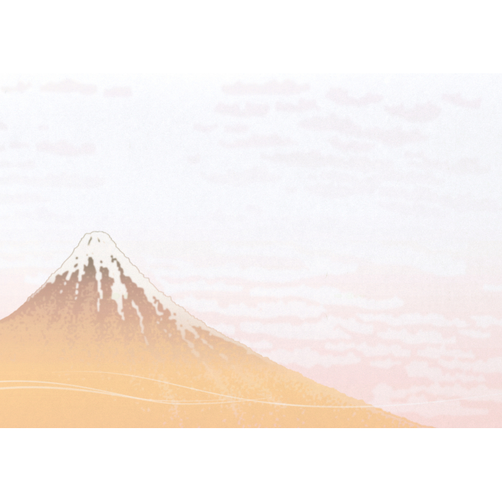 Ｎ１３９　尺３紙マット　富士山　100枚入